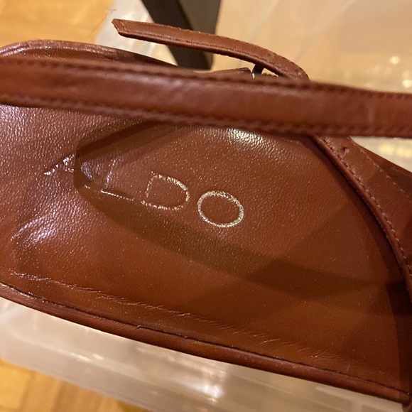 Aldo Brown leather shoes - Picture 3 of 8